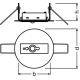 OSRAM sensor DALI LS/PD CI 40-90° 20-800lx IP20; white