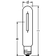 OSRAM sodium VIALOX NAV-T 1000W E40