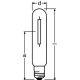 OSRAM sodium VIALOX NAV-T 1000W E40