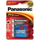 PANASONIC battery alkaline PRO.POWER AA/LR6 ;BL4