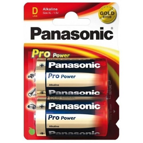 PANASONIC battery alkaline PRO.POWER D/LR20 ;BL2