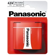 PANASONIC zinc-carbon batteries. ZINC.CARBON 4.5V/3R12 ;BL1