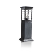 Patio pedestal gray 1x60W 230V