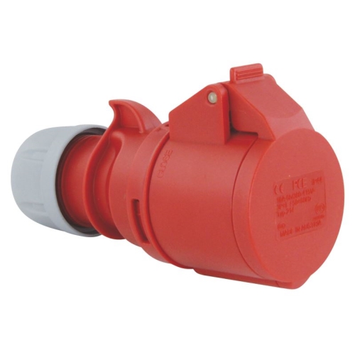 PCE connector.socket 16A 4-pole 400V IP44