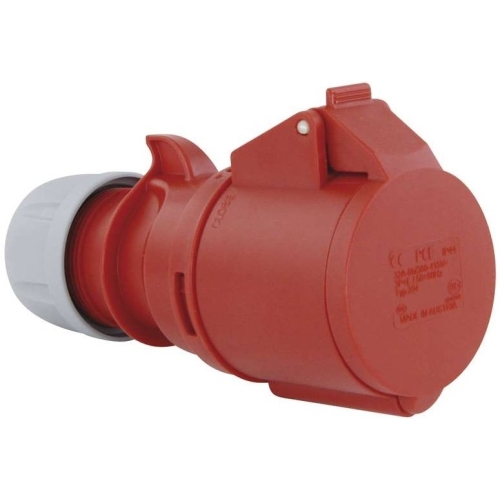 PCE connector.socket 32A 4-pole 400V IP44