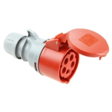 PCE connector.socket32A 5-pin. 400V screwless. IP44