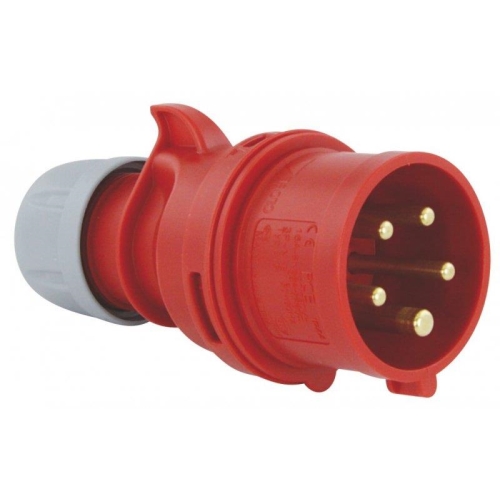 PCE plug. multi-pole 16A 5-pole 400V IP44