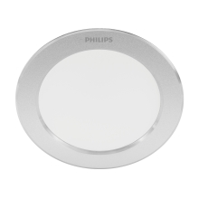 PHILIPS downlight LED Diamond Cut 3.5W 2700K; silver