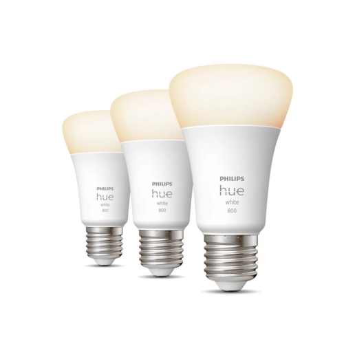 PHILIPS HUE-WA bulb A60 9W/60W E27 2700K 806lm Dim set-3pcs