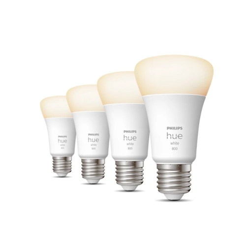 PHILIPS HUE-WA bulb A60 9W/60W E27 2700K 806lm Dim set-4pcs