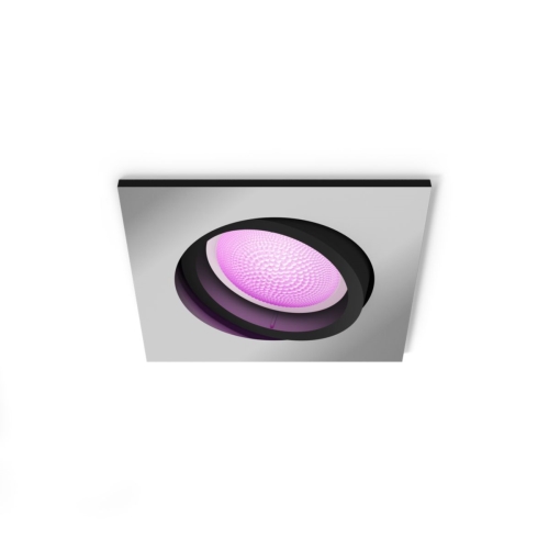 PHILIPS HUE-WA downlight LED Centura 1x5.7W GU10 350lm/820-65/WCA IP20; aluminum