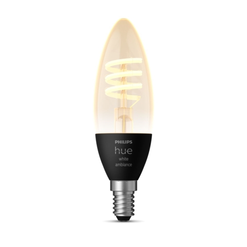 PHILIPS HUE-WA filam.candle B35 4.6W/30W 2200-4500K 350lm Dim