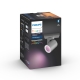 PHILIPS HUE-WA light fitting Argenta 1x5.7W GU10 350lm/820-65/WCA IP20; aluminum