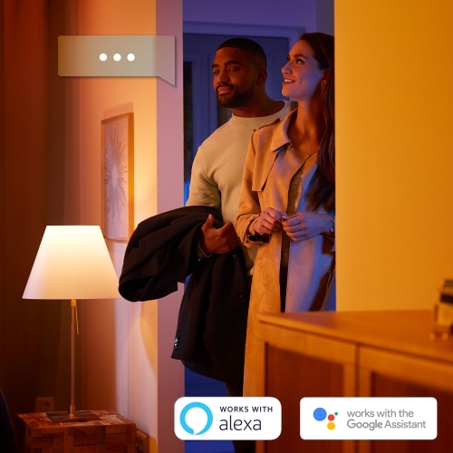 PHILIPS HUE-WA light fixture LED Fugato 1x5.7W GU10 350lm/820-65/WCA IP20; black