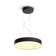 PHILIPS HUE-WA pendant light LED Enrave 33.5W 4300lm/822-65/WA IP20; black