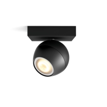 PHILIPS HUE-WA spotlight LED Buckram 1x5W GU10 350lm/822-65/WA IP20; black