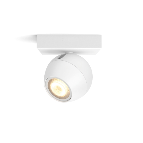 PHILIPS HUE-WA spotlight LED Buckram 1x5W GU10 350lm/822-65/WA IP20; white EXT