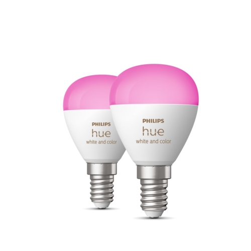 PHILIPS HUE-WCA chandelier P45 5.1W E14 2000-6500K/RGB 470lm Dim EU set-2pcs