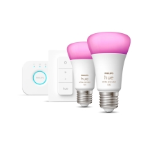 PHILIPS HUE-WCA starter.kit; gate+1xsw.+2xA60 9W/60W E27 2000-6500K/ RGB