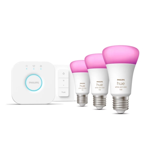 PHILIPS HUE-WCA starter.kit; gate+2xsw.+3xA60 9W/60W E27 2000-6500K/RGB