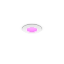 PHILIPS HUE-WCA svít.down.LED Slim 8.3W 1000lm/820-65/WCA IP44 ; bílá