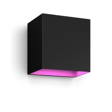 PHILIPS HUE-WCA wall light LED Resonate 1x8W 590lm/RGBW IP44; black