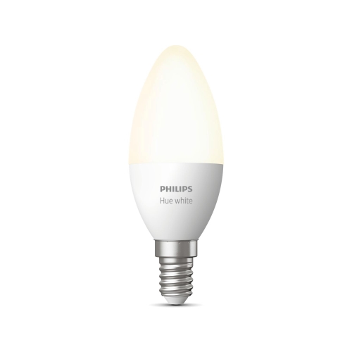 PHILIPS HUE-WHITE candle B39 5.5W E14 2700K 470lm Dim EU