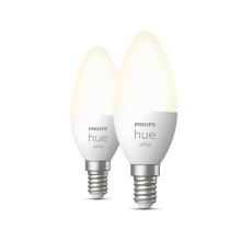 PHILIPS HUE-WHITE candle B39 5.5W E14 2700K Dim EU set-2pcs