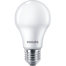 PHILIPS LED bulb A60 9.5W/75W E27 2700K 1055lm NonDim 15Y opál 2-pack