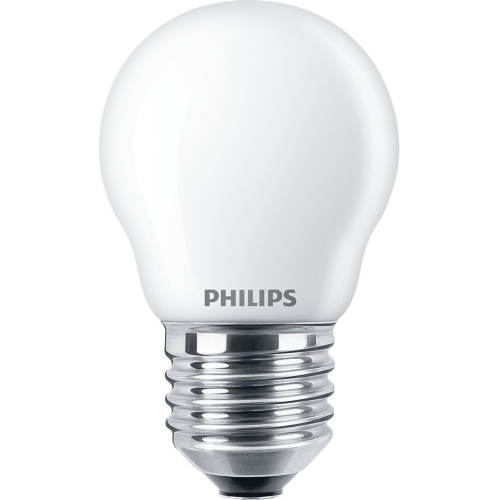 PHILIPS LED chandelierLED CorePro P45 4.3W/40W E27 2700K 470lm NonDim 15Y opal