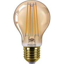 PHILIPS LED filam.bulb A60 3.1W/25W E27 1800K 250lm NonDim 15Y amber