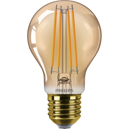 PHILIPS LED filam.bulb A60 3.1W/25W E27 1800K 250lm NonDim 15Y amber