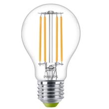 PHILIPS LED filament bulb MASTER A60 2.3W/40W E27 4000K 485lm NonDim 50Y