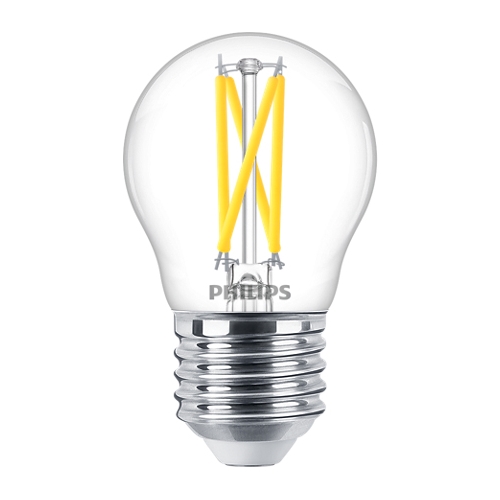 PHILIPS LED filament lamp MASTER P45 2.5W/25W E27 2700K 340lm DimTone 25Y