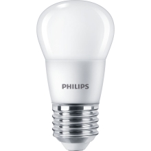 PHILIPS LED lustre P45 5W/40W E14 2700K 470lm NonDim 15Y opál 3-pack