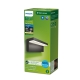 PHILIPS LED wall light Bustan 3.8W 800lm/827 IP44; anthracite