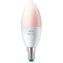 PHILIPS WiZ candle B37 4.9W/40W E14 RGB 470lm Dim 2-pack