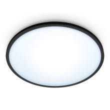 PHILIPS WiZ ceiling light LED Superslim 14W 1300lm/827-65 IP20; black