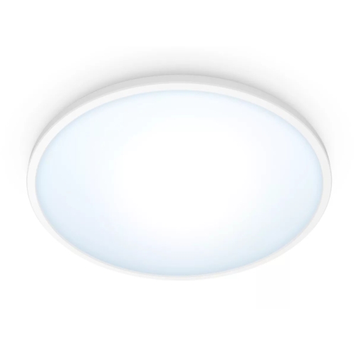 PHILIPS WiZ ceiling light LED Superslim 14W 1300lm/827-65 IP20; white