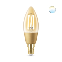 PHILIPS WiZ filament candle B35 4.9W/25W E14 TW 370lm Dim