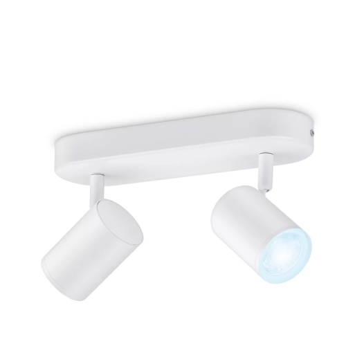 PHILIPS WiZ light points LED Imageo 2x4.9W GU10 690lm/927-65 IP20; white