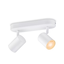 PHILIPS WiZ spot light LED Imageo 2x4.9W GU10 690lm/922-65/RGB IP20; white