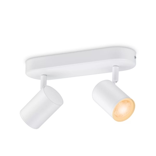 PHILIPS WiZ spot light LED Imageo 2x4.9W GU10 690lm/922-65/RGB IP20; white