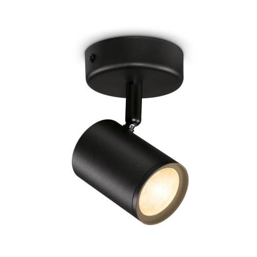 PHILIPS WiZ spotlight LED Imageo 1x4.9W GU10 345lm/927-65 IP20; black