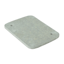 PI 80 2ZT - thermo-isolating pad, configuration XX, gray color,