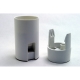 PLATE socket plastic. low E14 white; Code: 260