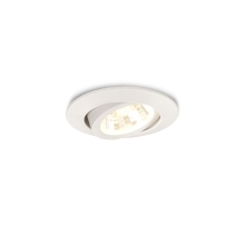 RENDL downlight LED Teca 3W/830 270lm; circular. stainless steel