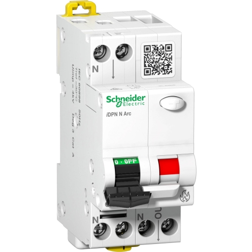 Schneider arc protection + circuit breaker 10A B 6kA