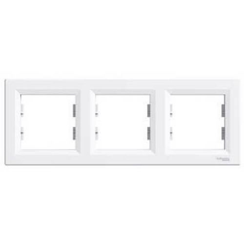 Schneider ASFORA frame cover triple POLAR