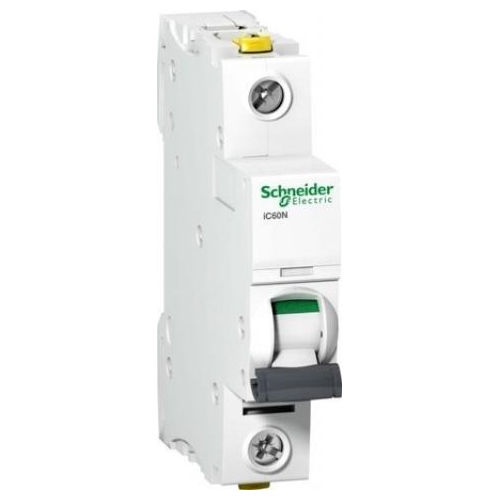 Schneider circuit breaker iC60N 1-pole. 2A C 6kA